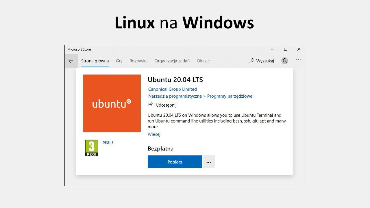 Windows Subsystem for Linux